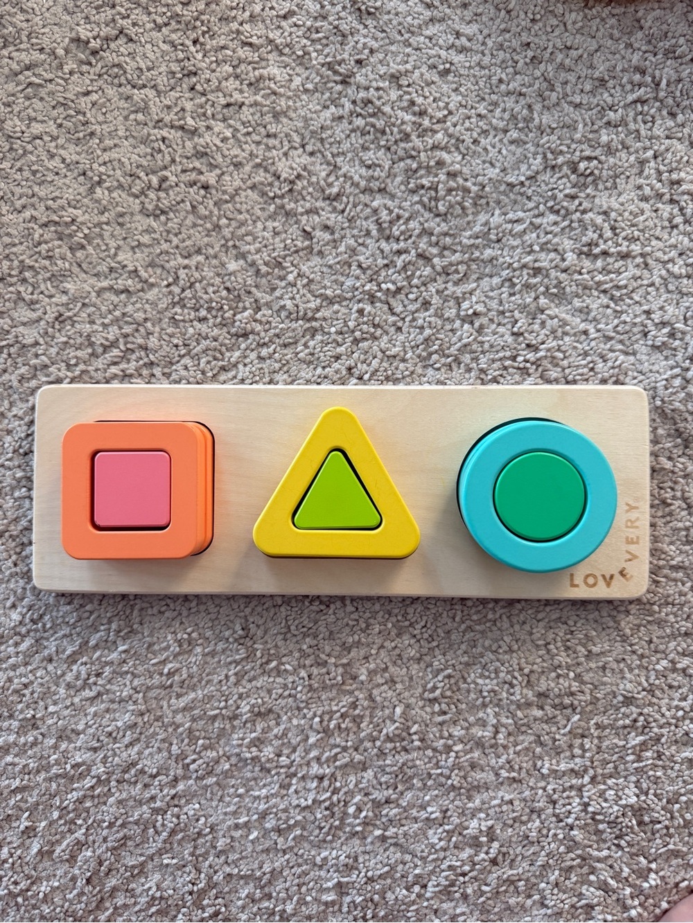 Lovevery Geo Shapes Puzzle